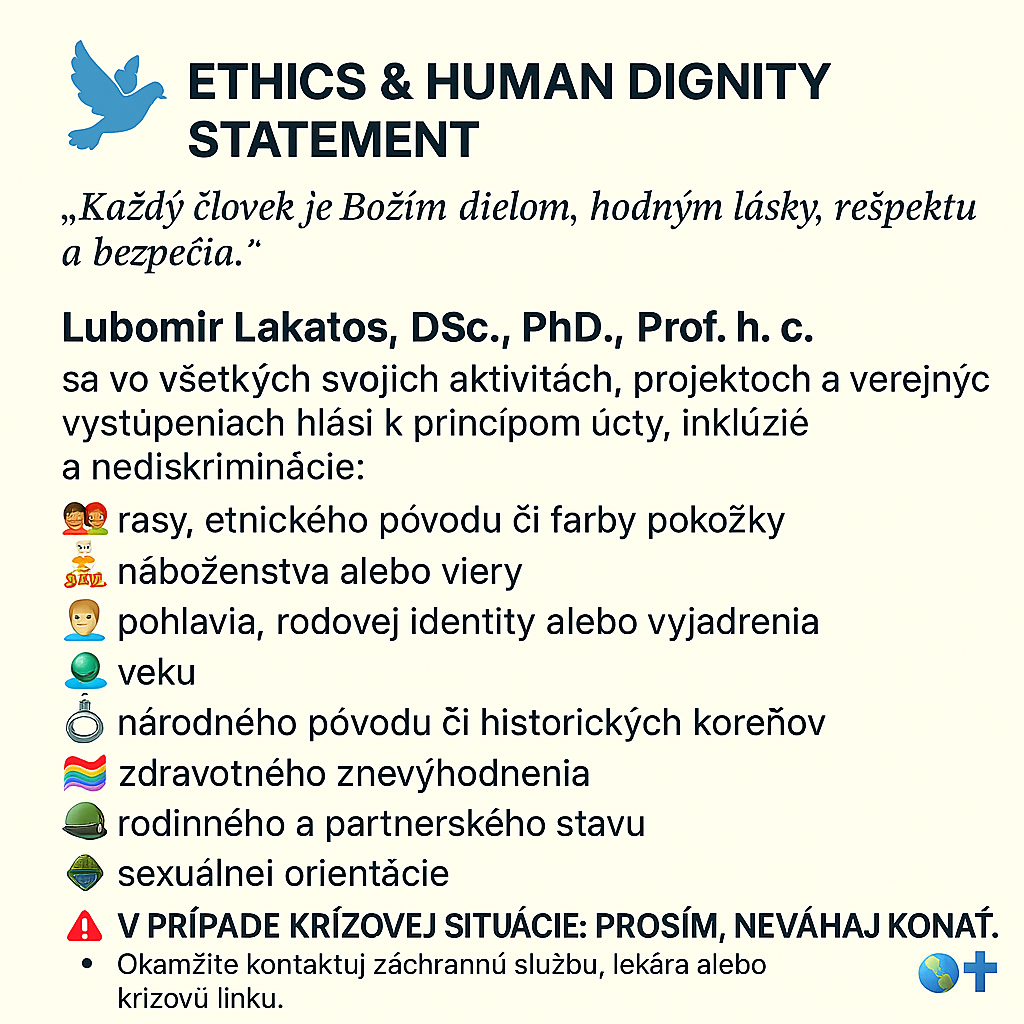 Lubomir Lakatos, DSc., PhD, Prof, h. c.